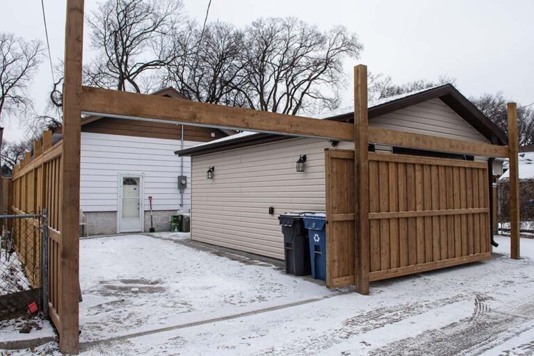 Top Hung Sliding Gate & Garage - Mint construction